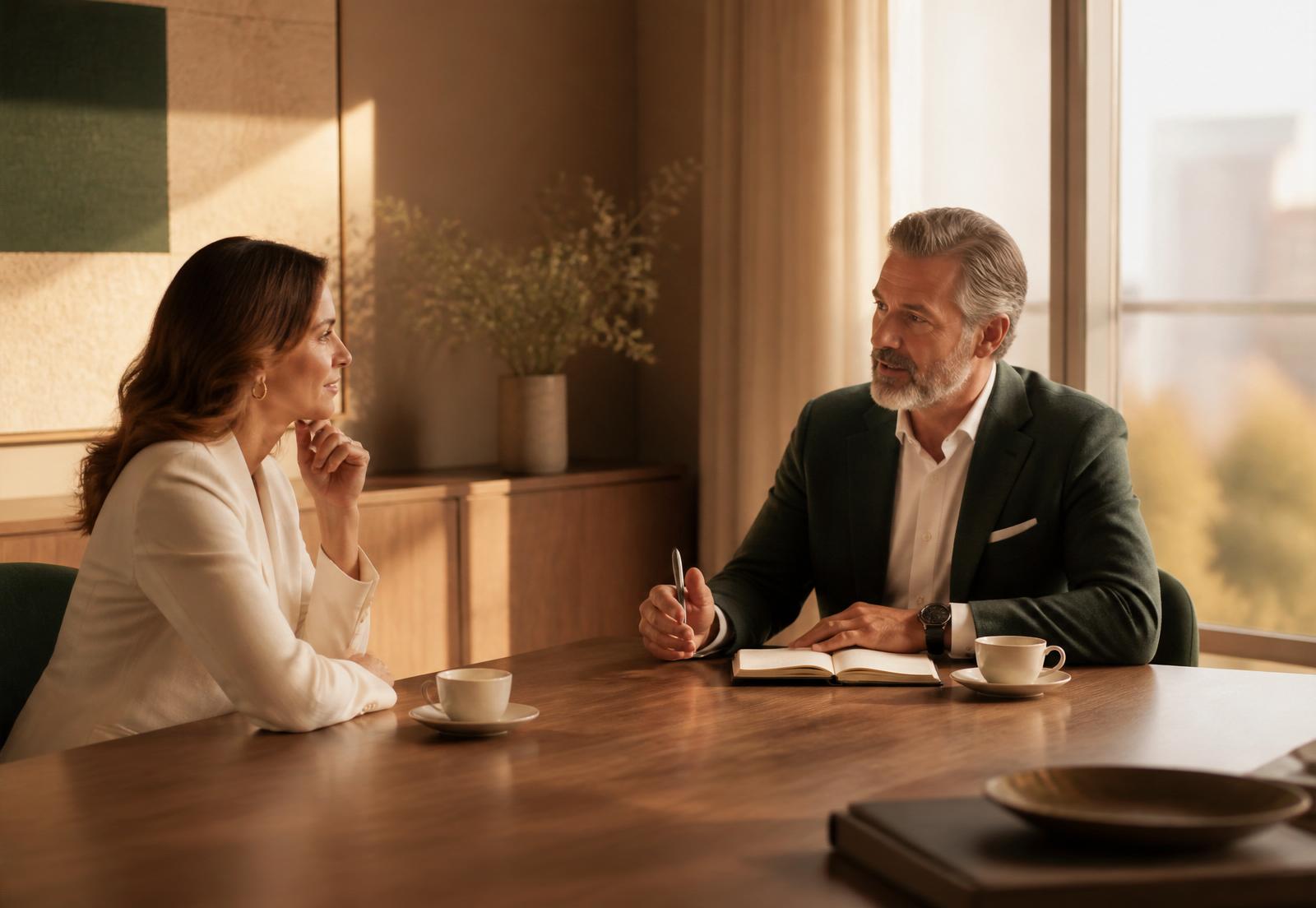 Executive coaching session